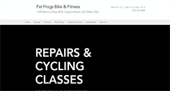 Desktop Screenshot of fatfrogsbikes.com